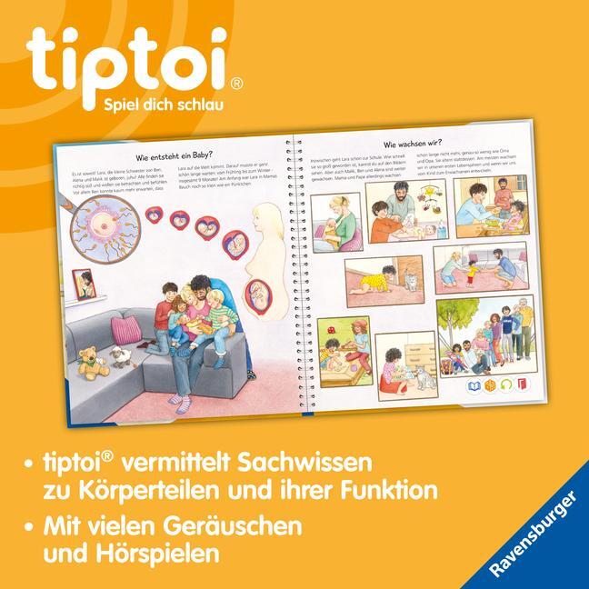 Bild: 9783473492282 | tiptoi® Wieso? Weshalb? Warum? Alles über den Körper | Heike Tober