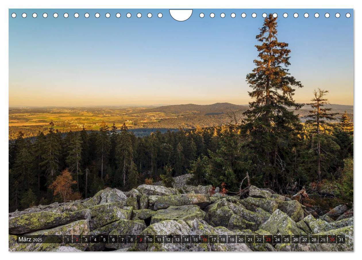 Bild: 9783435495399 | Zauberhaftes Fichtelgebirge (Wandkalender 2025 DIN A4 quer),...