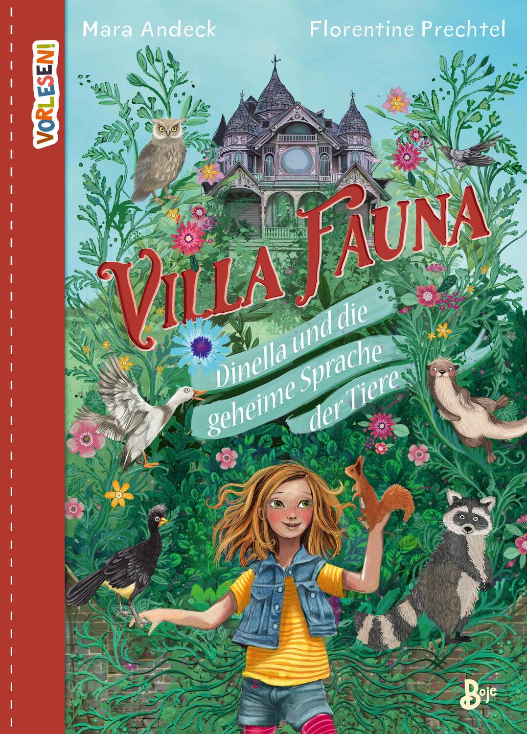 Cover: 9783414826589 | VORLESEN! Villa Fauna - Dinella und die geheime Sprache der Tiere