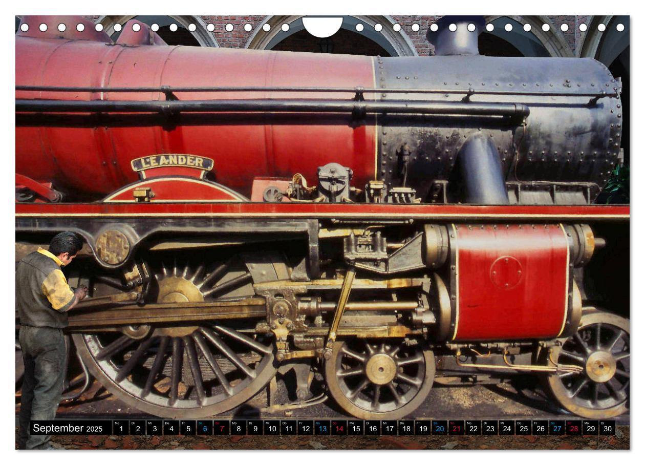 Bild: 9783435182855 | EISENBAHN - Dampf, Diesel und Strom (Wandkalender 2025 DIN A4...