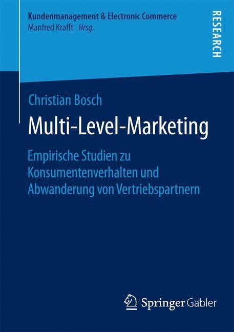 Cover: 9783658119157 | Multi-Level-Marketing | Christian Bosch | Taschenbuch | Paperback