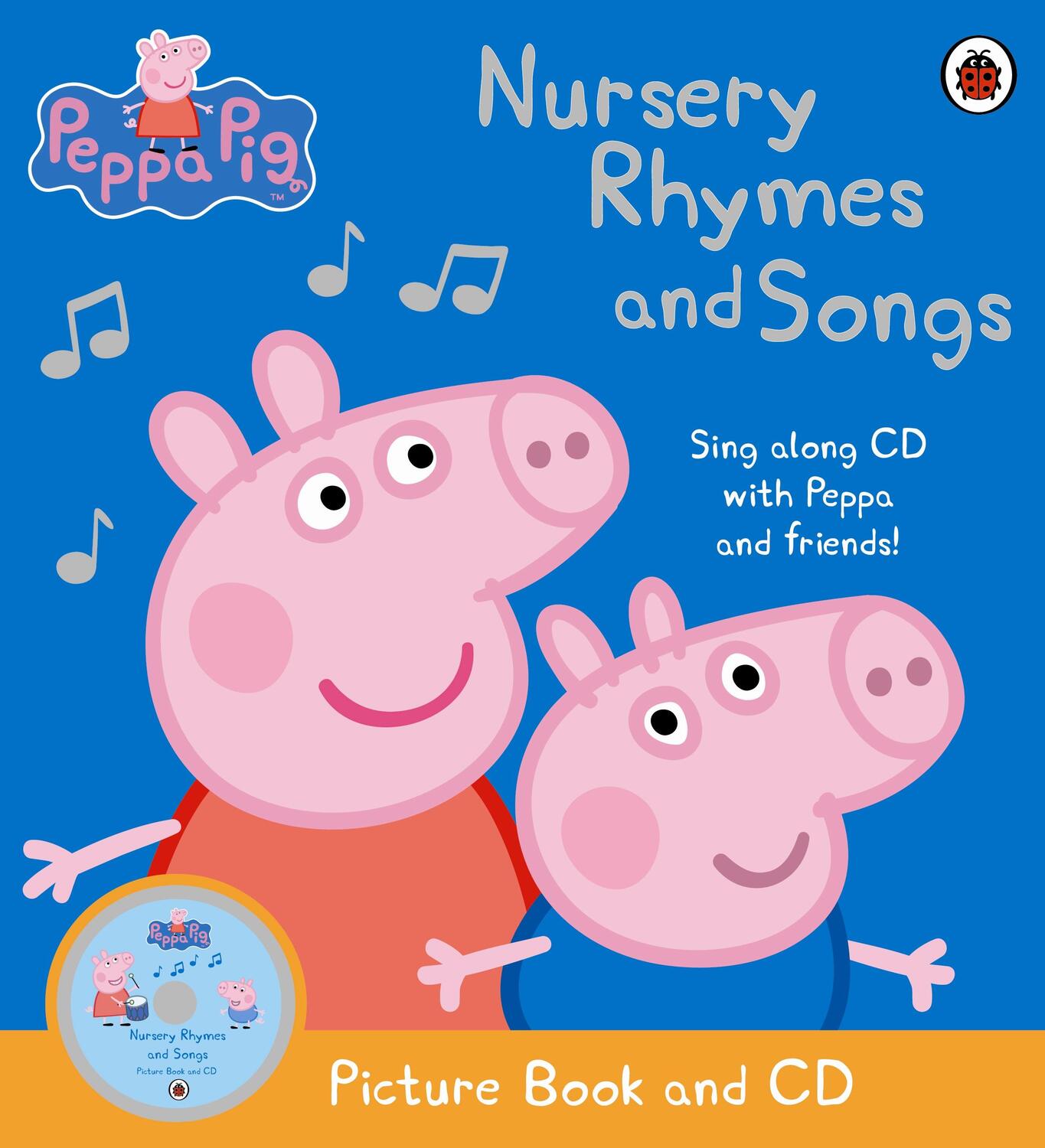 Cover: 9781409305088 | Peppa Pig: Nursery Rhymes and Songs | Picture Book and CD | Peppa Pig