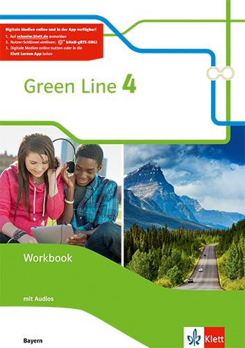 Cover: 9783128030456 | Green Line 4. Ausgabe Bayern. Workbook mit Audios 8. Klasse | Bundle