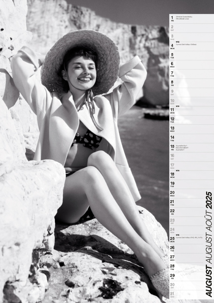 Bild: 9798893610130 | Audrey Hepburn Kalender 2025 | Glamour Film Stars | Kalender | 14 S.