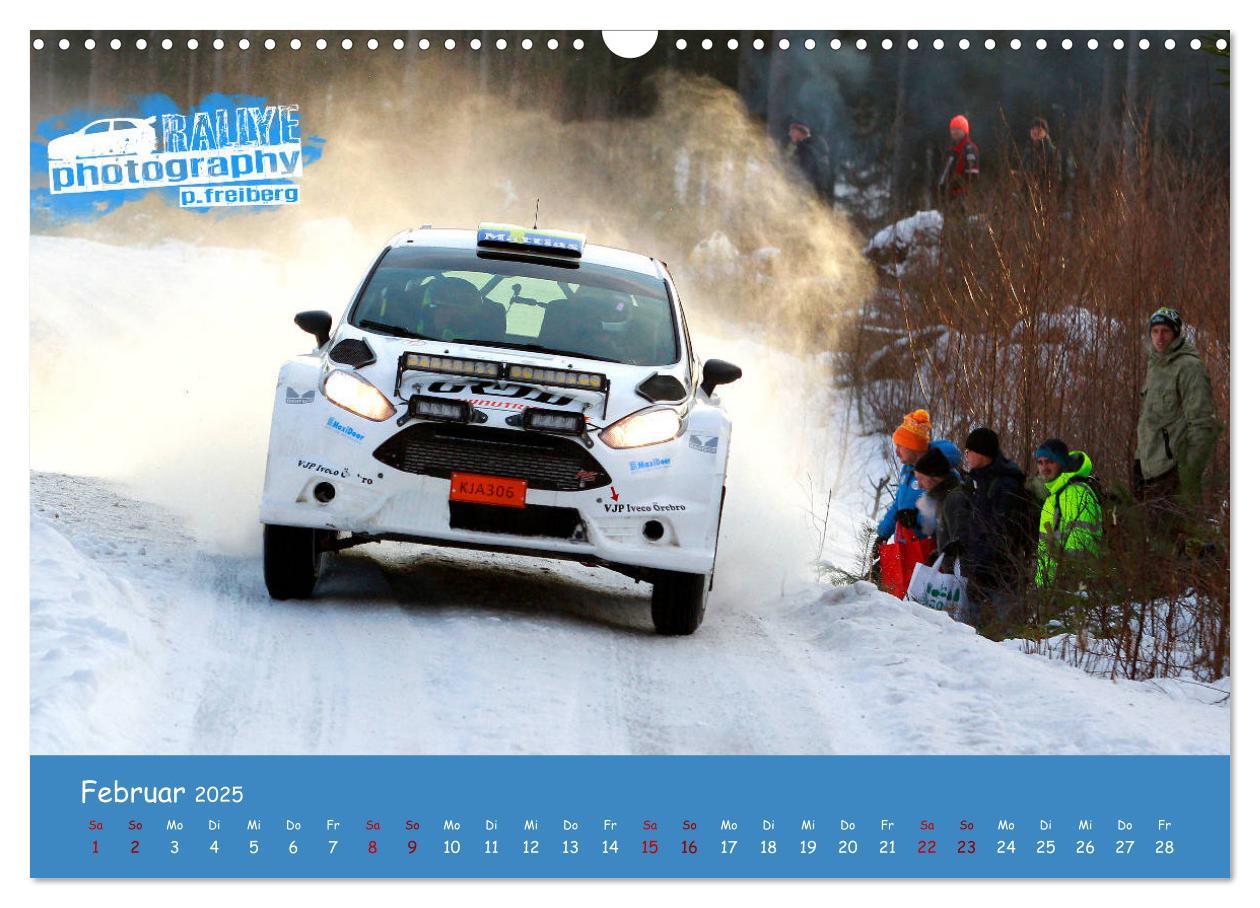 Bild: 9783435343393 | WRC Schweden White Open 2025 (Wandkalender 2025 DIN A3 quer),...