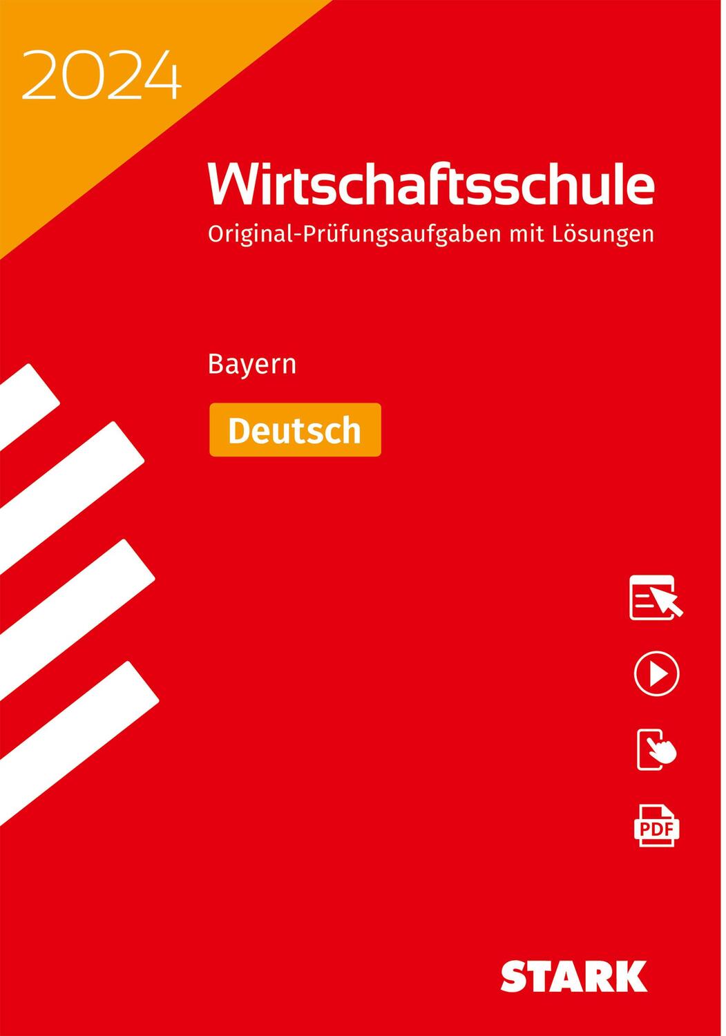 Cover: 9783849058845 | STARK Original-Prüfungen Wirtschaftsschule 2024 - Deutsch - Bayern