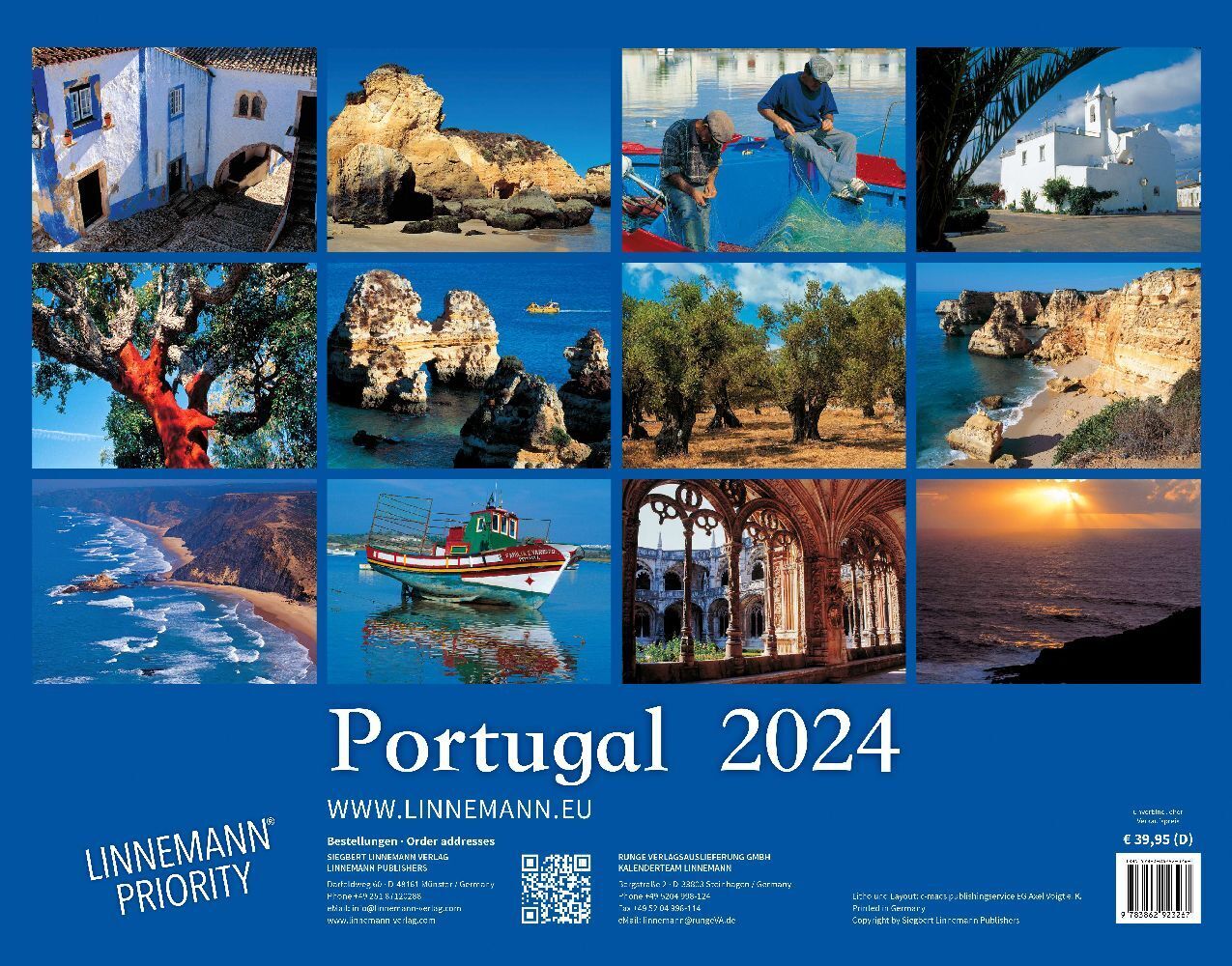 Bild: 9783862923267 | PORTUGAL 2024 | Linnemann Verlag | Kalender | 14 S. | Deutsch | 2024