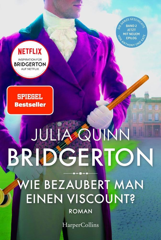Cover: 9783749902835 | Bridgerton - Wie bezaubert man einen Viscount? | Band 2 | Julia Quinn