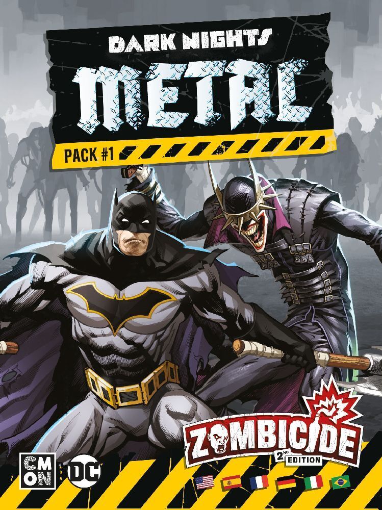 Cover: 889696013743 | Zombicide 2. Edition - Dark Nights Metal Pack #1 | Fel Barros (u. a.)