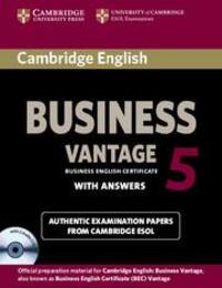 Cover: 9781107606937 | Cambridge English Business 5 Vantage Self-Study Pack (Student's...