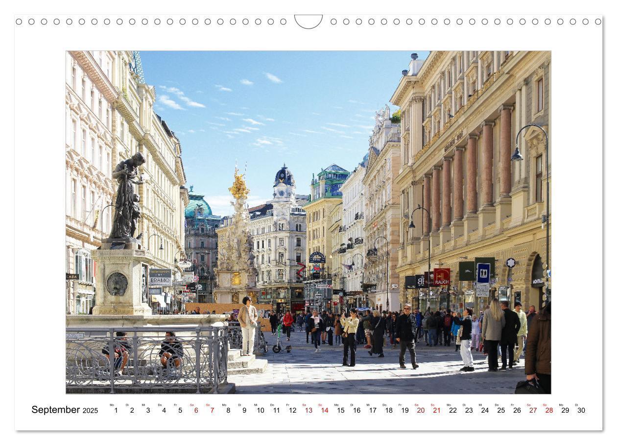 Bild: 9783457219799 | Bezauberndes Wien (Wandkalender 2025 DIN A3 quer), CALVENDO...