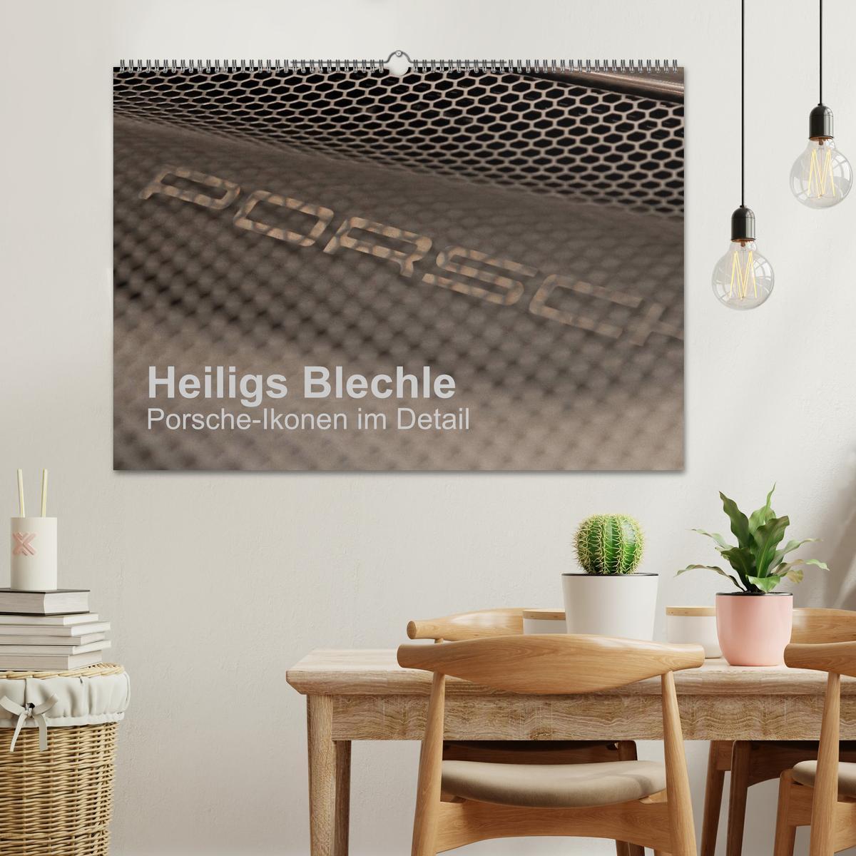 Bild: 9783435607365 | Heiligs Blechle - Porsche-Ikonen im Detail (Wandkalender 2025 DIN...