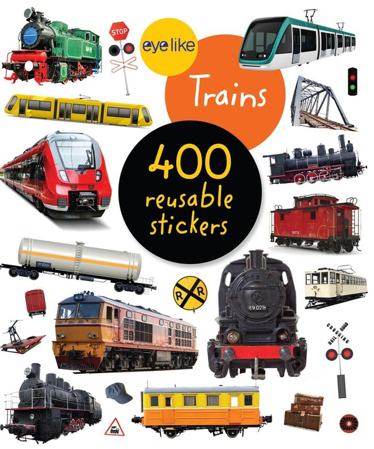Cover: 9781523511273 | Eyelike Stickers: Trains | Taschenbuch | Kartoniert / Broschiert