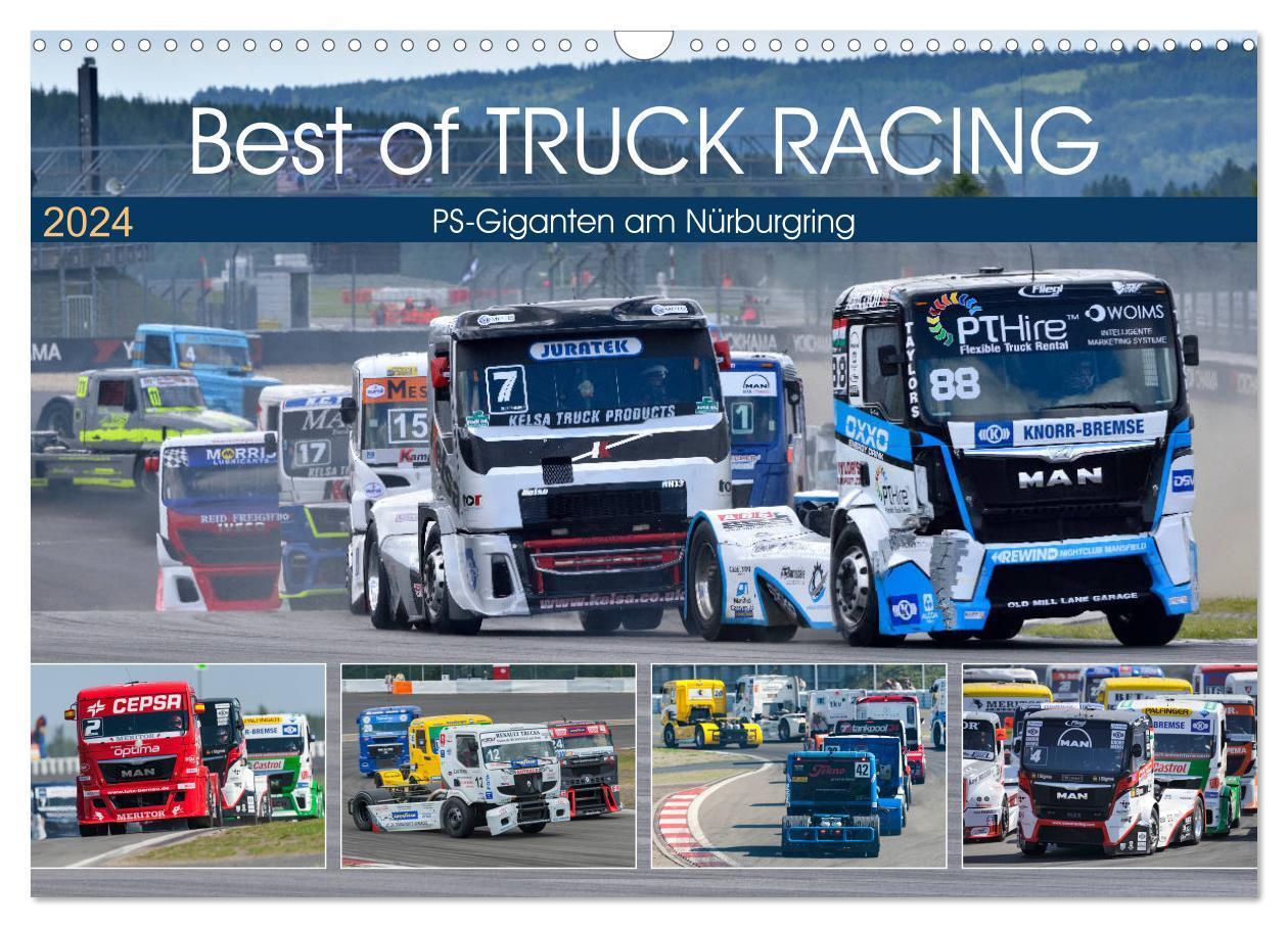 Cover: 9783675686946 | Best of TRUCK RACING (Wandkalender 2024 DIN A3 quer), CALVENDO...