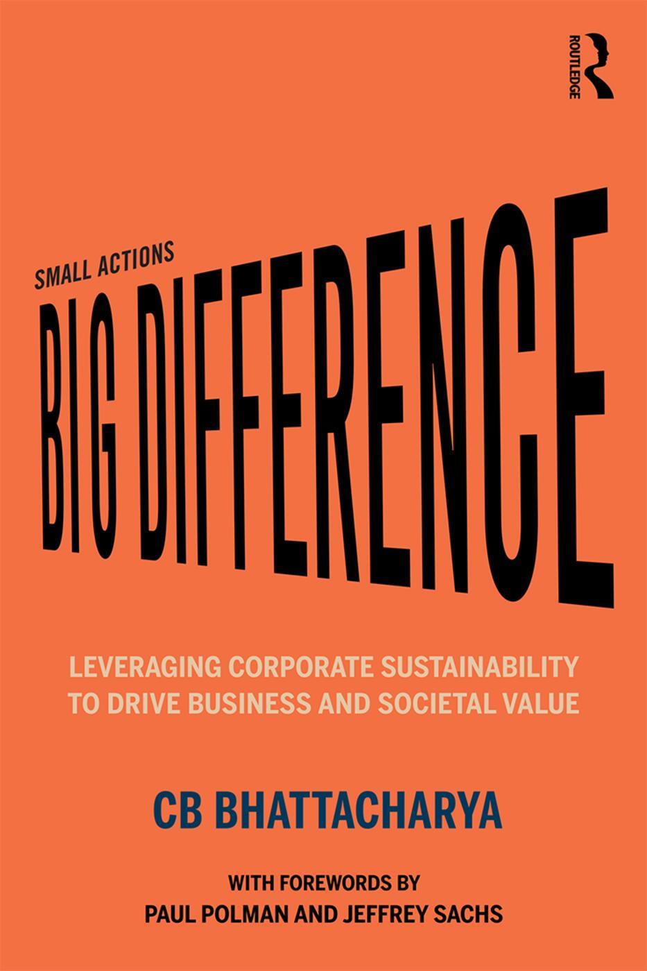 Cover: 9780367337568 | Small Actions, Big Difference | Cb Bhattacharya | Taschenbuch | 2019