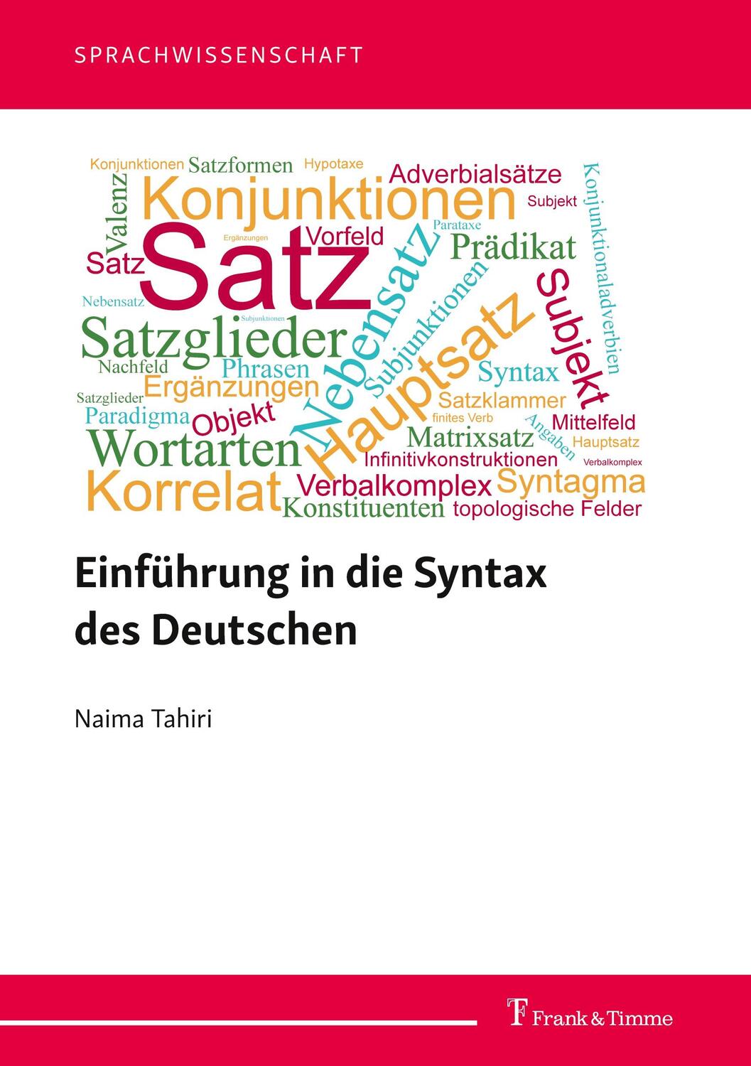 Cover: 9783732909117 | Einführung in die Syntax des Deutschen | Naima Tahiri | Taschenbuch