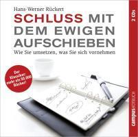 Cover: 9783593395524 | Schluss mit dem ewigen Aufschieben | Hans-Werner Rückert | Audio-CD