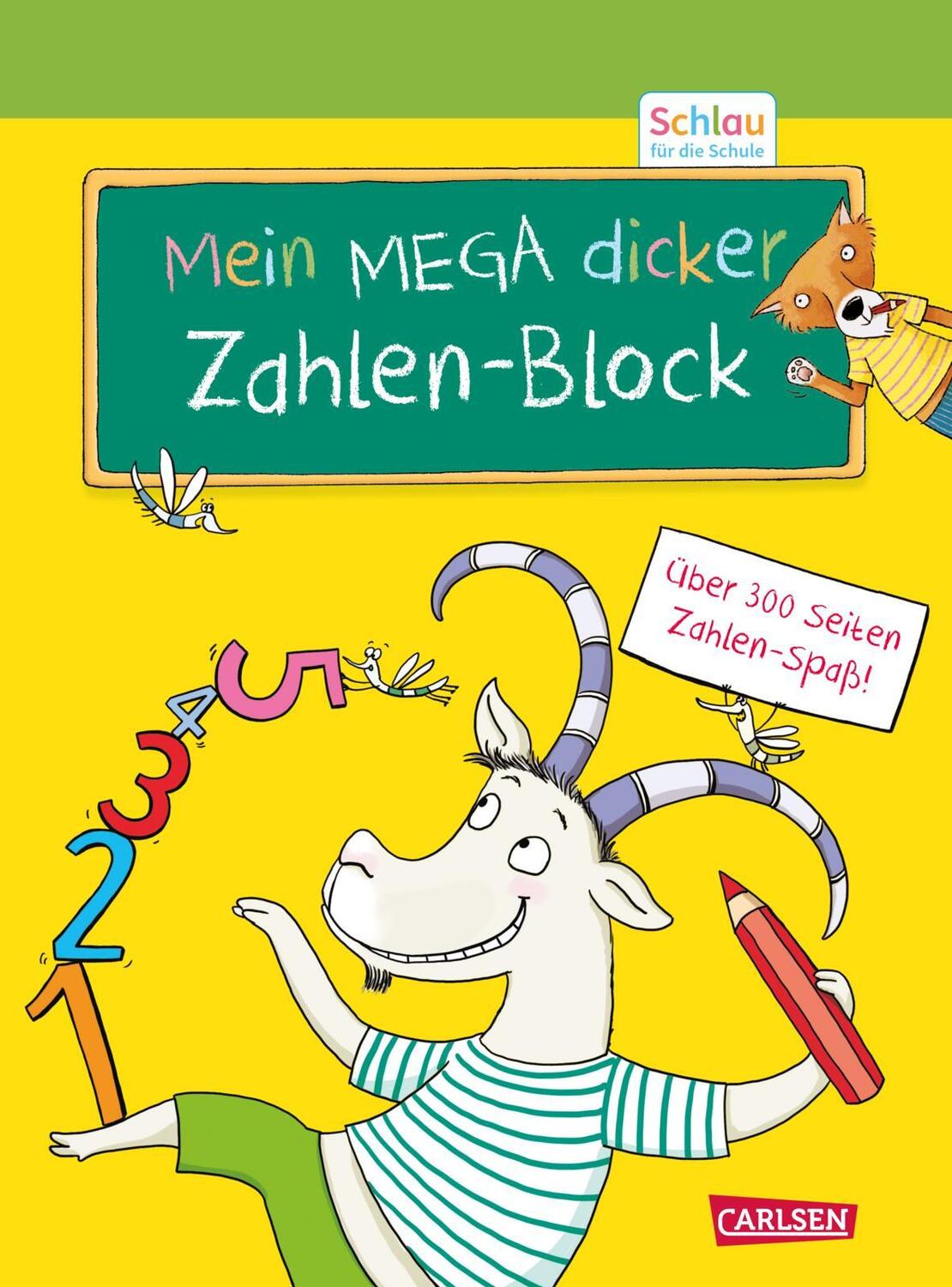 Cover: 9783551189998 | Schlau für die Schule: Mein MEGA dicker Zahlen-Block | Mildner | Buch