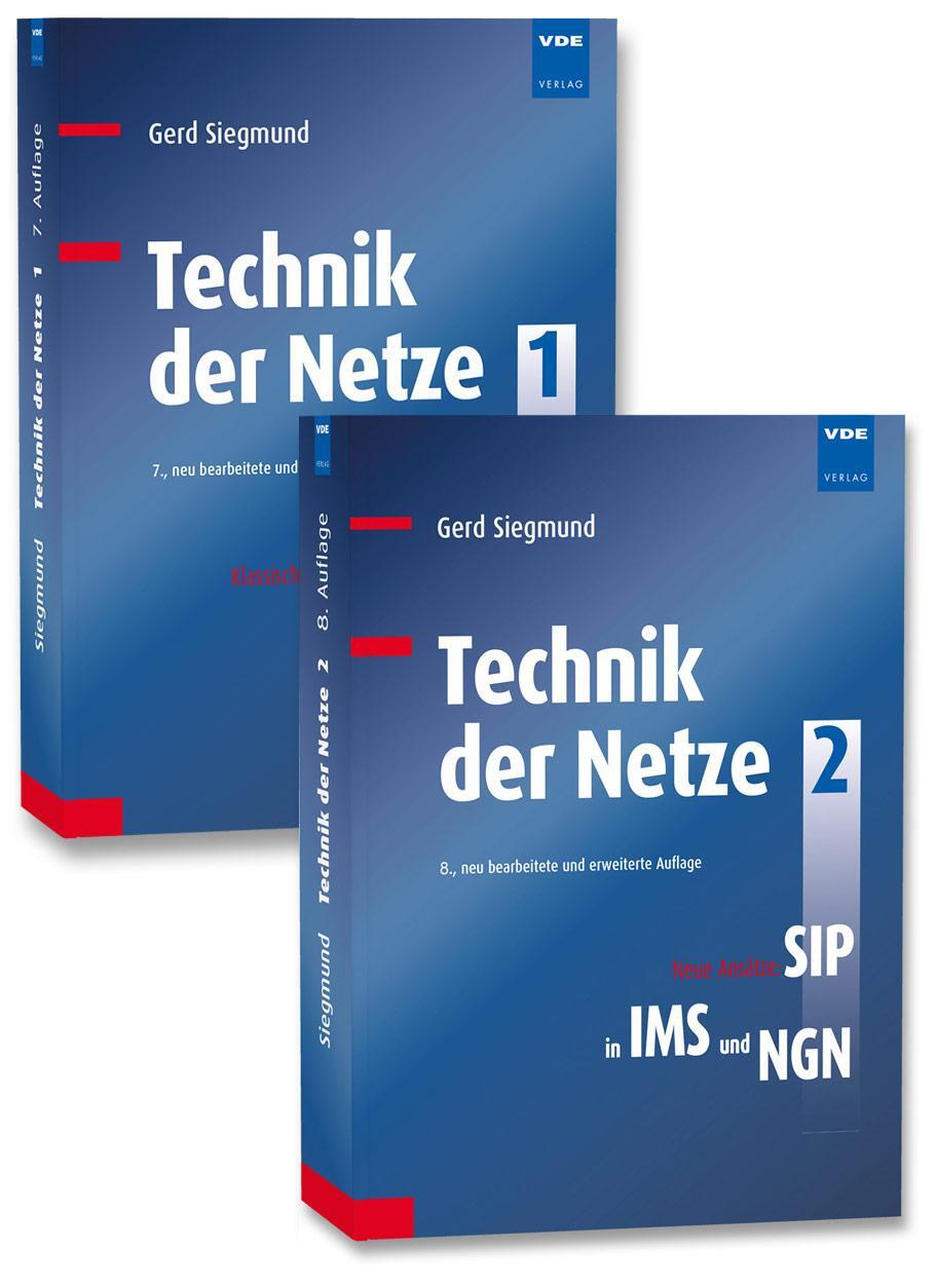 Cover: 9783800751723 | Technik der Netze (Set) | Gerd Siegmund | Taschenbuch | 2 Bände | 2020
