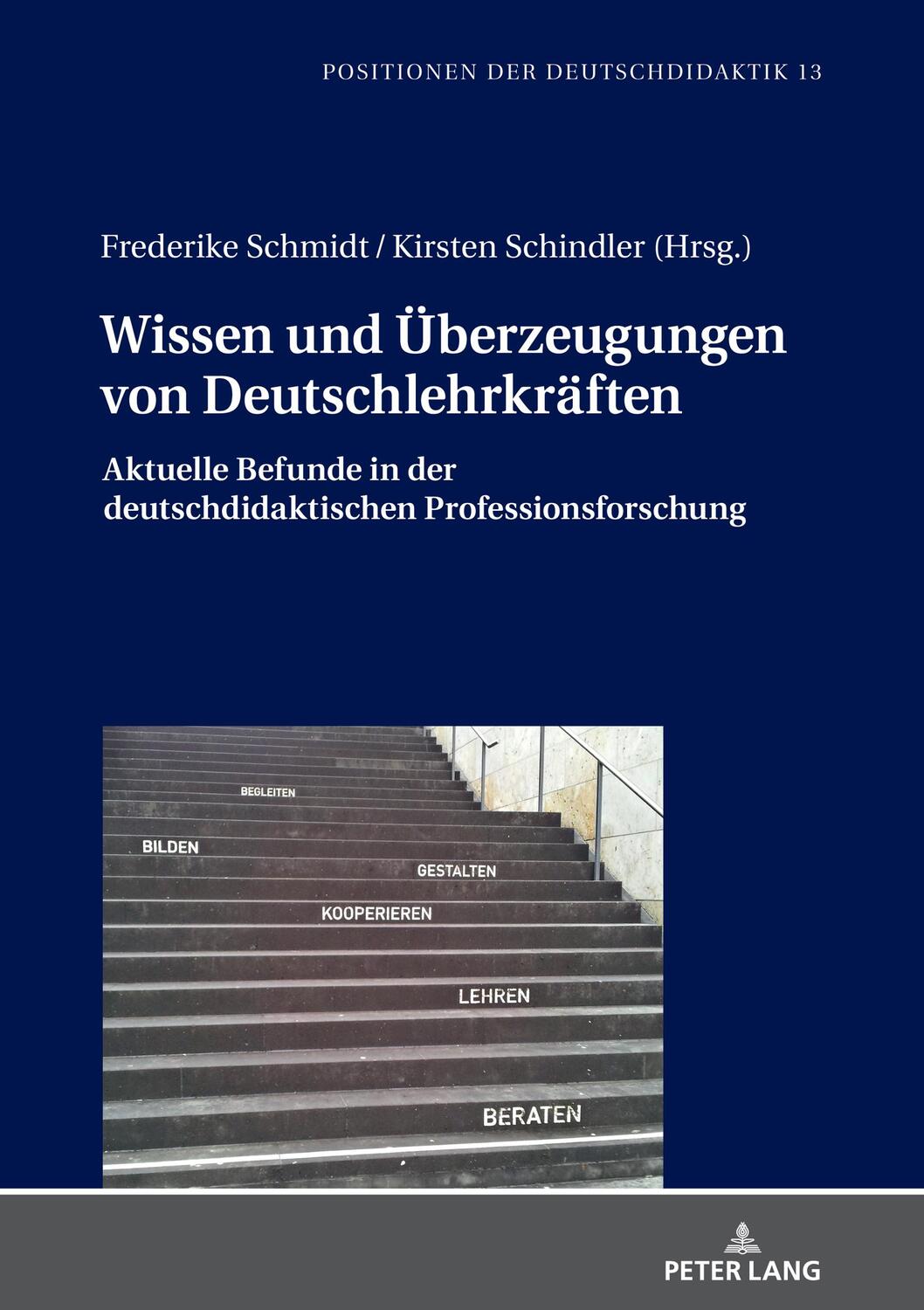 Cover: 9783631791615 | Wissen und Überzeugungen von Deutschlehrkräften | Schindler (u. a.)
