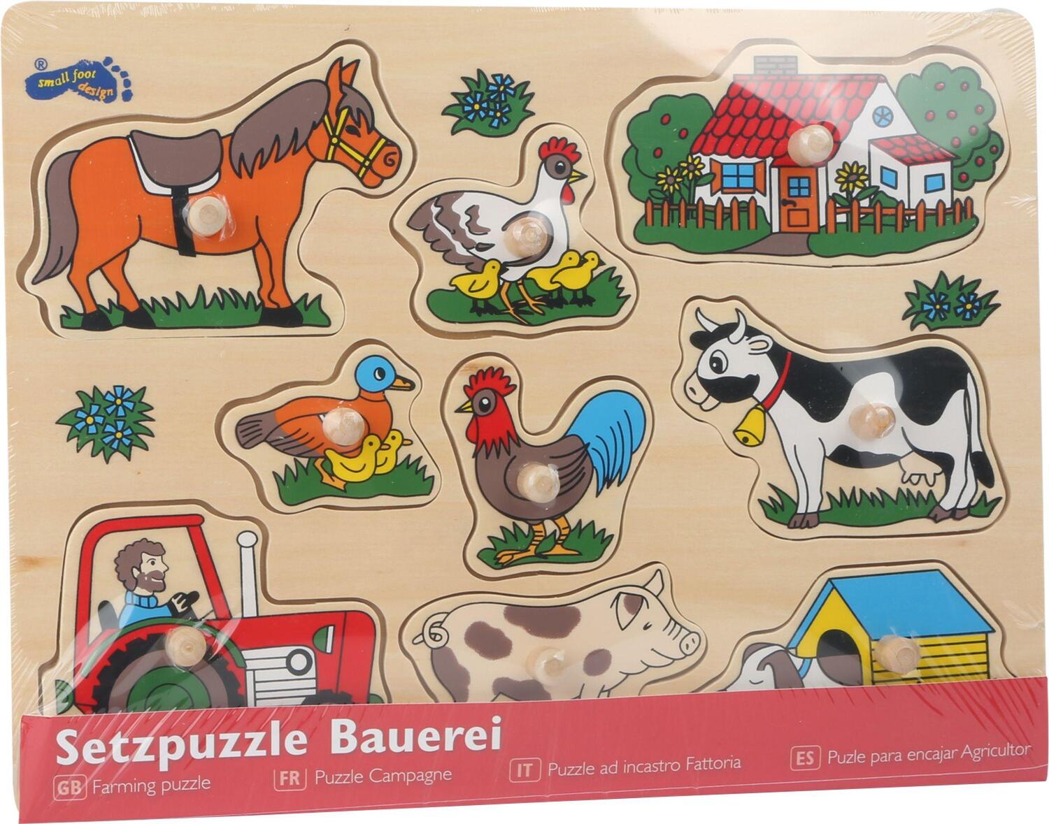 Cover: 4020972017673 | Setzpuzzle Bauerei | Spiel | Deutsch | 2022 | Legler OHG
