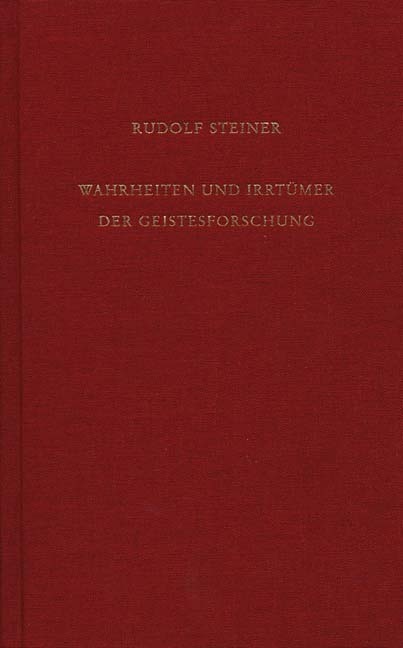Cover: 9783727406911 | Wahrheiten und Irrtümer der Geistesforschung | Rudolf Steiner | Buch