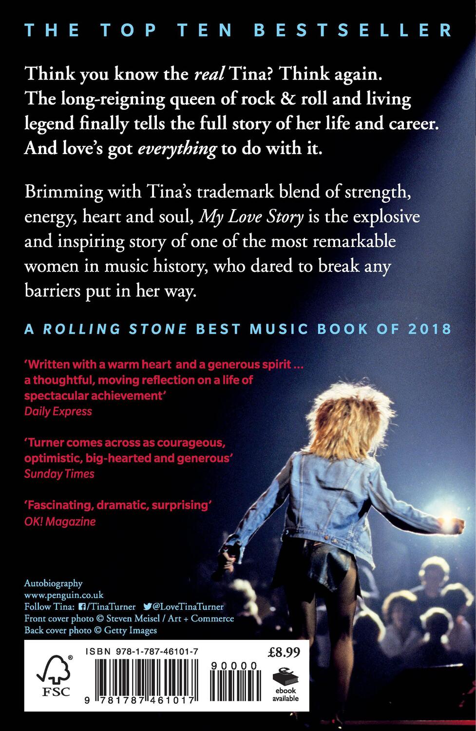 Rückseite: 9781787461017 | My Love Story (Official Autobiography) | Tina Turner | Taschenbuch