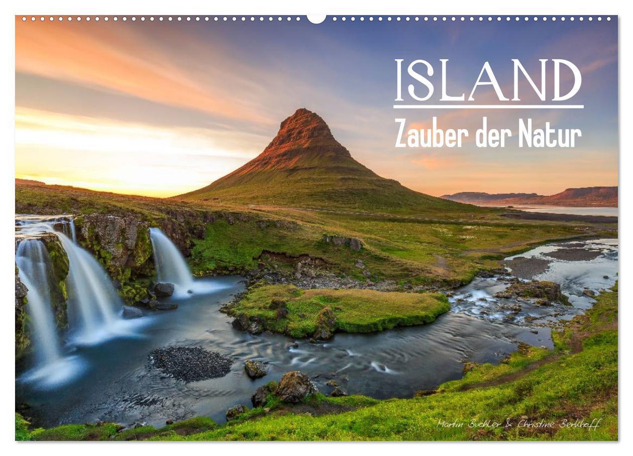 Cover: 9783383362125 | ISLAND - Zauber der Natur (Wandkalender 2024 DIN A2 quer), CALVENDO...