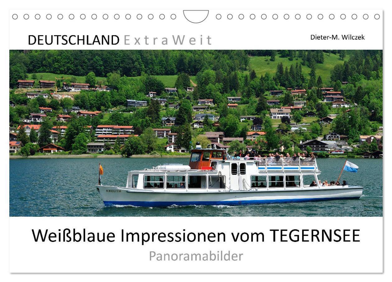 Cover: 9783383797293 | Weißblaue Impressionen vom Tegernsee (Wandkalender 2025 DIN A4...