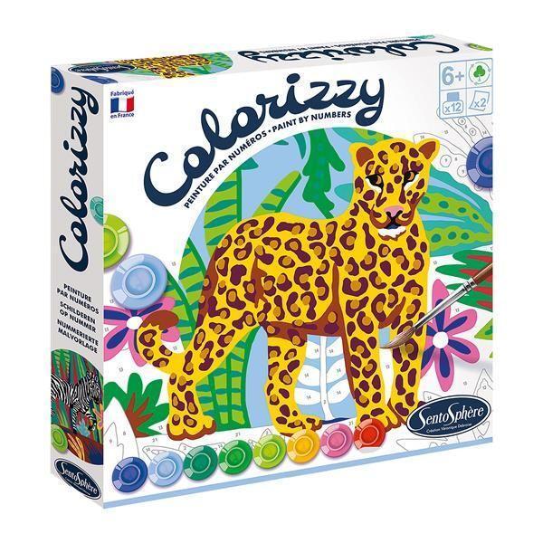 Cover: 3373910045117 | Colorizzy Malen nach Zahlen - Zebra und Leopard | Sentosphere | Spiel