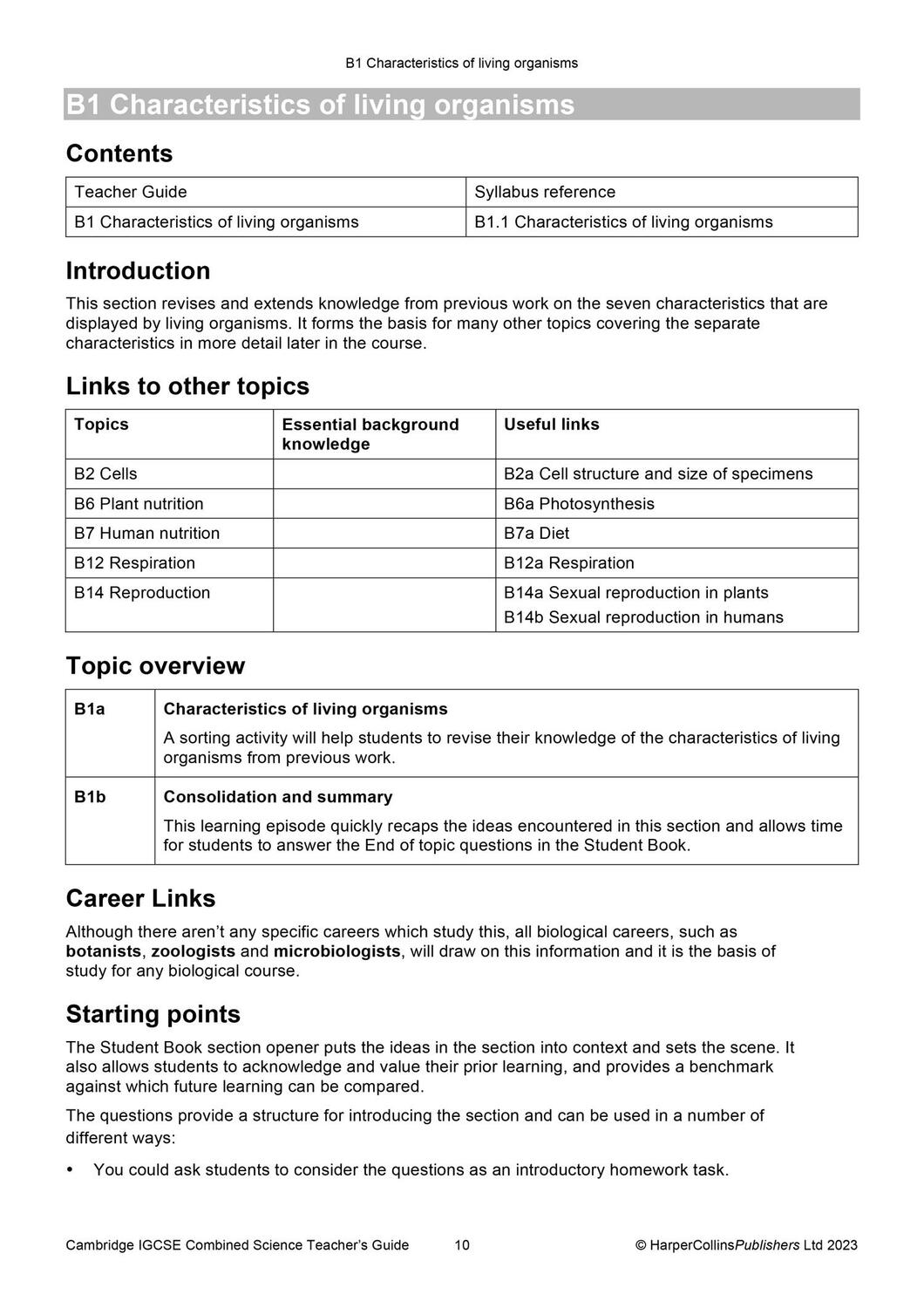 Bild: 9780008545918 | Cambridge IGCSE(TM) Combined Science Teacher Guide | Davenport (u. a.)