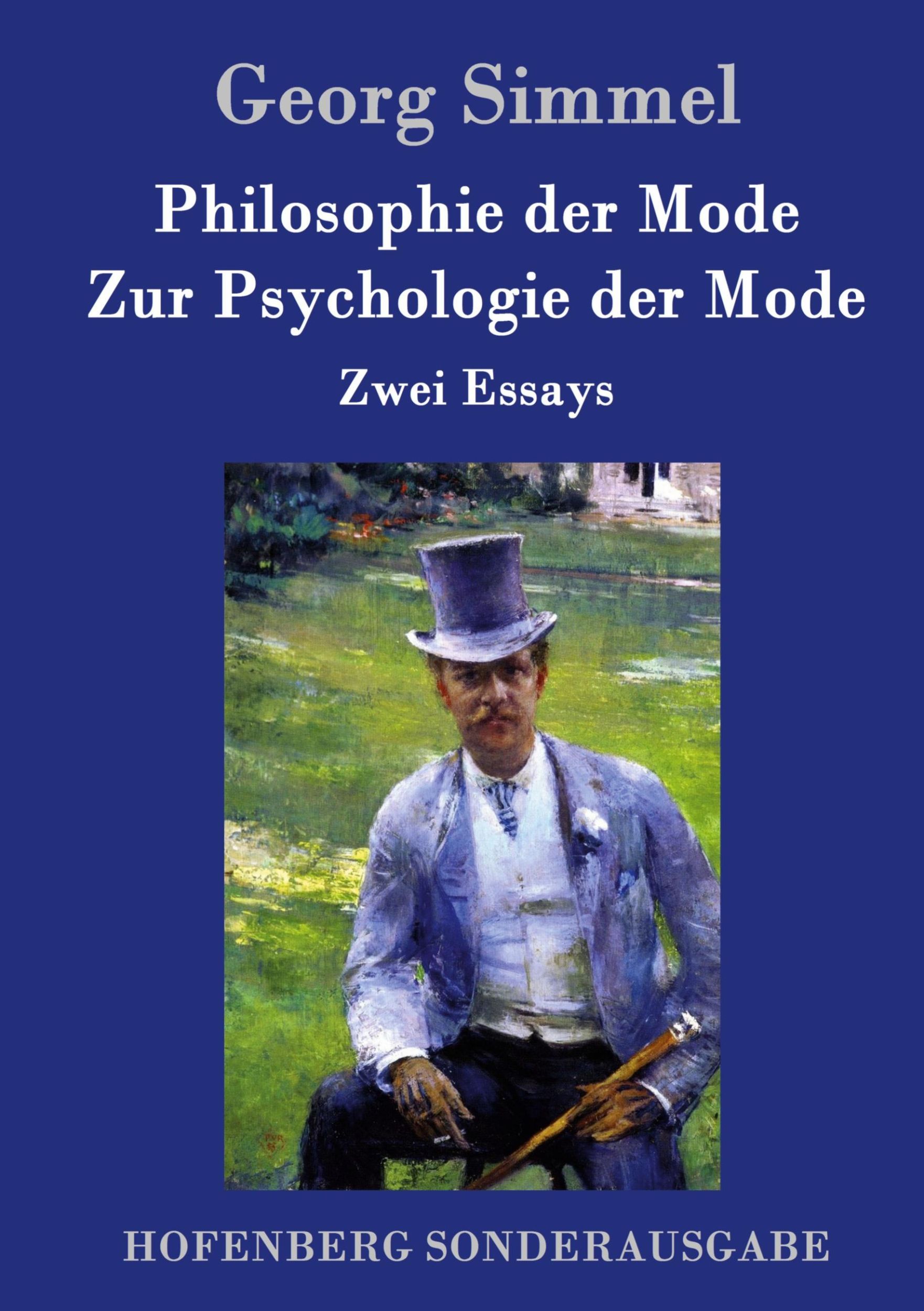 Cover: 9783843062503 | Philosophie der Mode / Zur Psychologie der Mode | Zwei Essays | Simmel