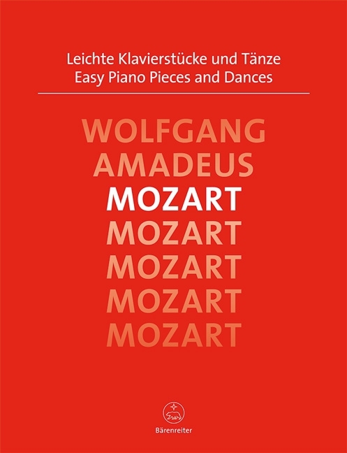 Cover: 9790006493241 | Leichte Klavierstücke und Tänze | Wolfgang Amadeus Mozart | Broschüre
