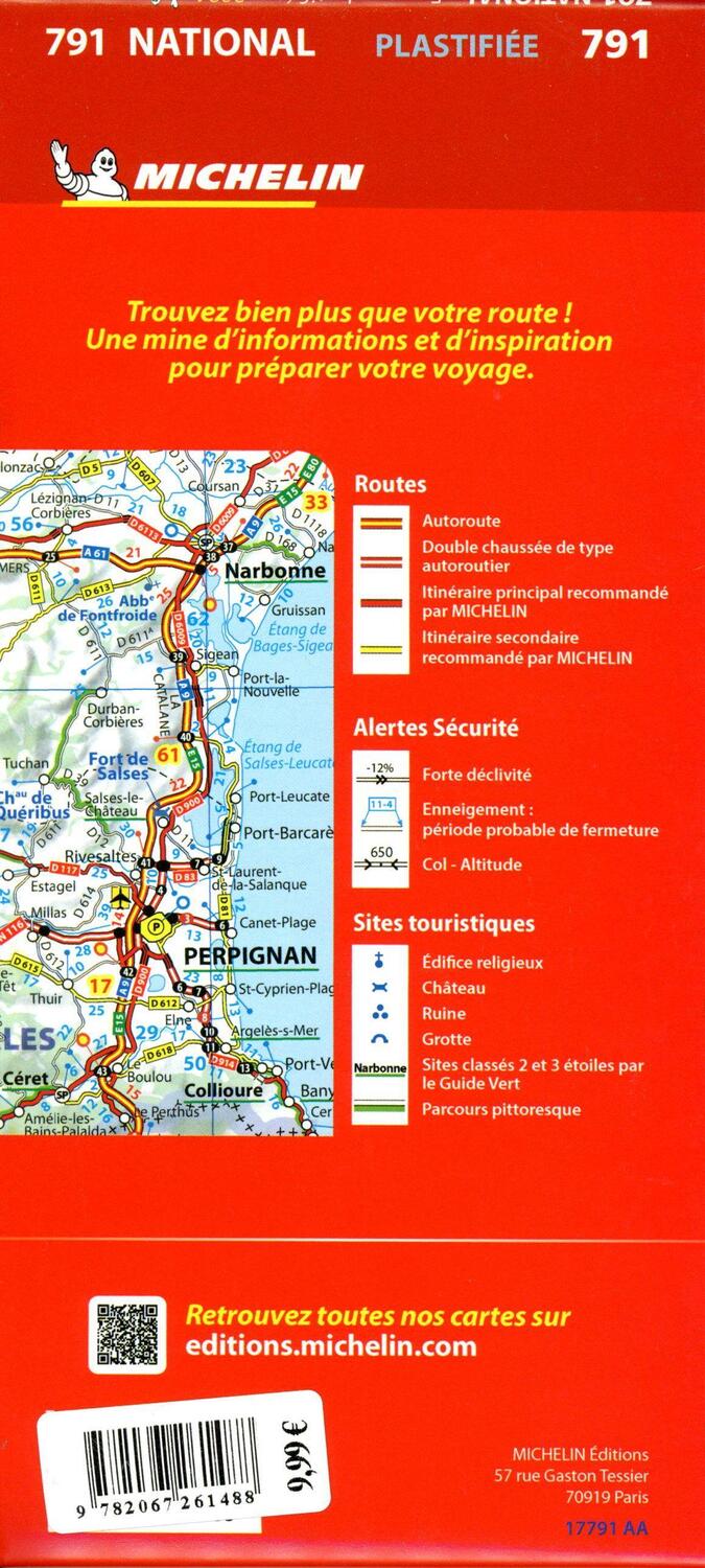 Bild: 9782067261488 | Michelin Frankreich 2024 (plastifiziert) | (Land-)Karte | Deutsch