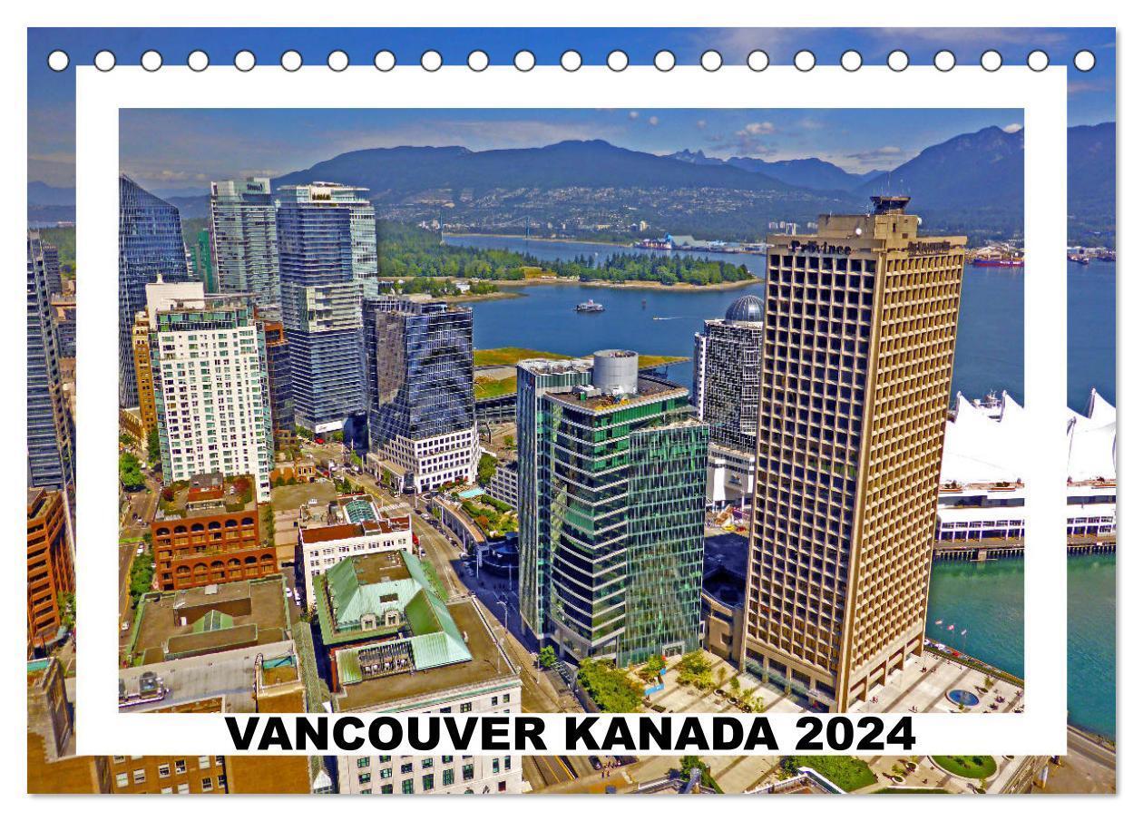 Cover: 9783675868748 | Vancouver Kanada 2024 (Tischkalender 2024 DIN A5 quer), CALVENDO...