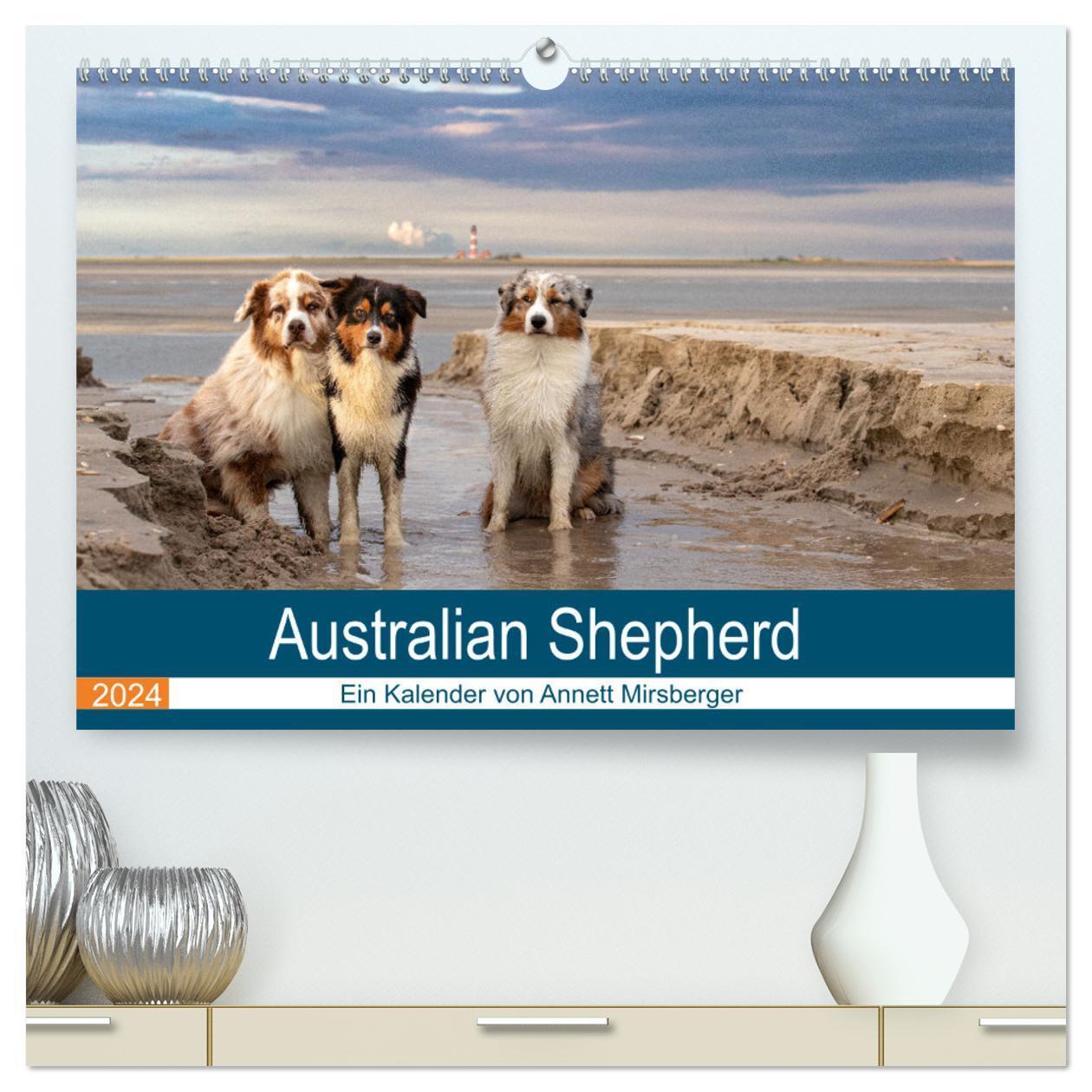 Cover: 9783383457647 | Australian Shepherd 2024 (hochwertiger Premium Wandkalender 2024...