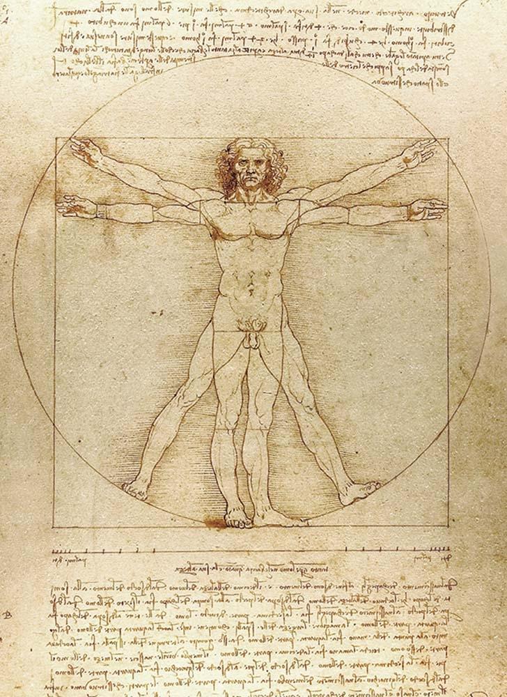 Cover: 9780486836560 | Vitruvian Man Notebook | Leonardo Da Vinci | Taschenbuch | Englisch