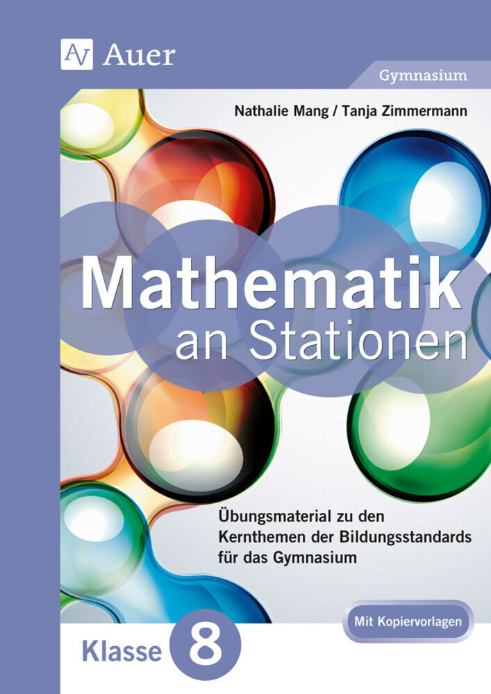 Cover: 9783403077947 | Mathe an Stationen, Klasse 8 Gymnasium | Nathalie Mang (u. a.) | 2016