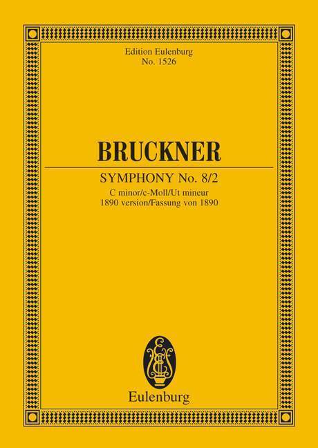 Cover: 9783795772147 | Symphonie 08 C (1890) | Fassung von 1890. Orchester. Studienpartitur.