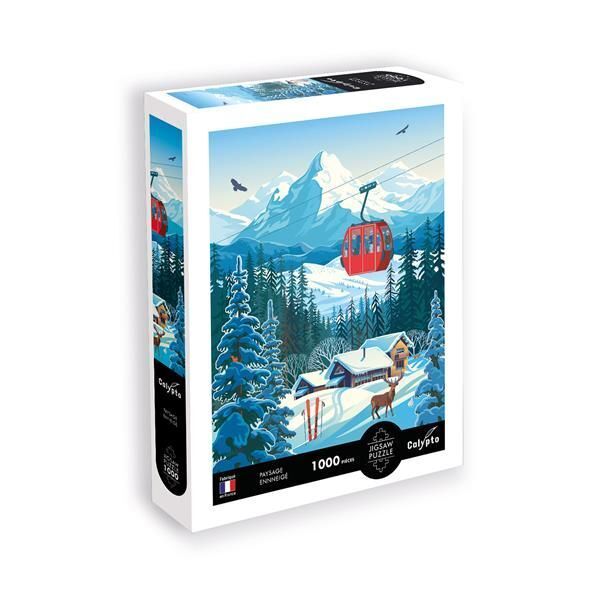 Cover: 3760124872002 | Calypto - Winterlandschaft 1000 Teile Puzzle | Sentosphere | Spiel