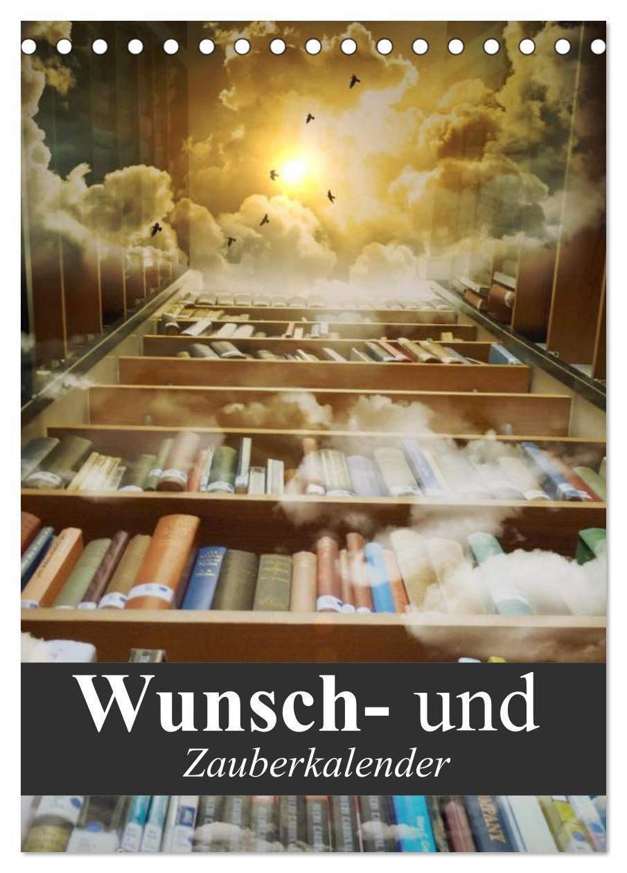 Cover: 9783457017487 | Wunsch- und Zauberkalender (Tischkalender 2025 DIN A5 hoch),...