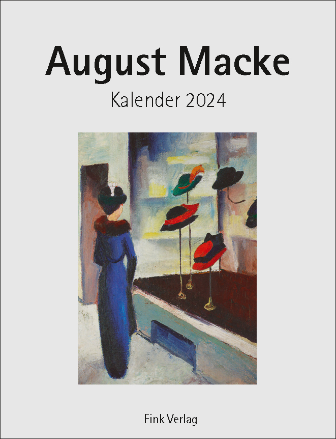 Cover: 9783771719890 | August Macke 2024 | Kunst-Einsteckkalender | Kalender | 12 S. | 2024