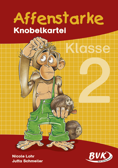 Cover: 9783867402422 | Affenstarke Knobelkartei Klasse 2 | Nicole Lohr | Stück | 56 S. | 2010