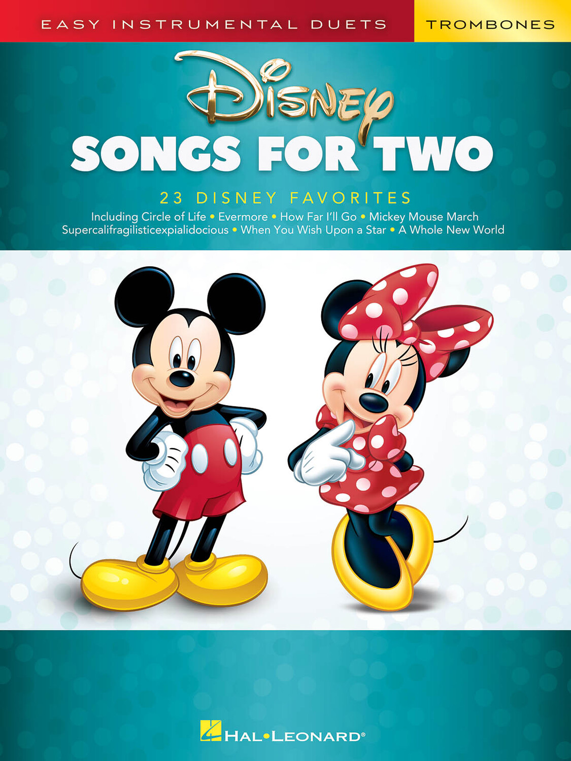 Cover: 888680853204 | Disney Songs for Two Trombones | Easy Instrumental Duets | Walt Disney