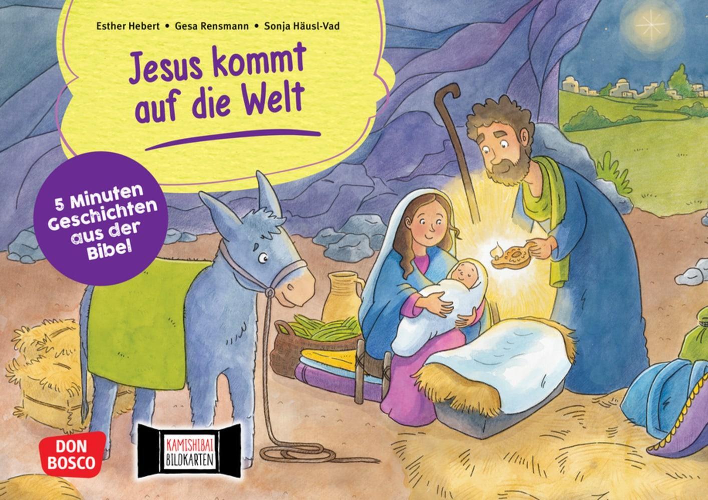 Cover: 4260179516672 | Jesus kommt auf die Welt. Kamishibai Bildkartenset. | Hebert (u. a.)