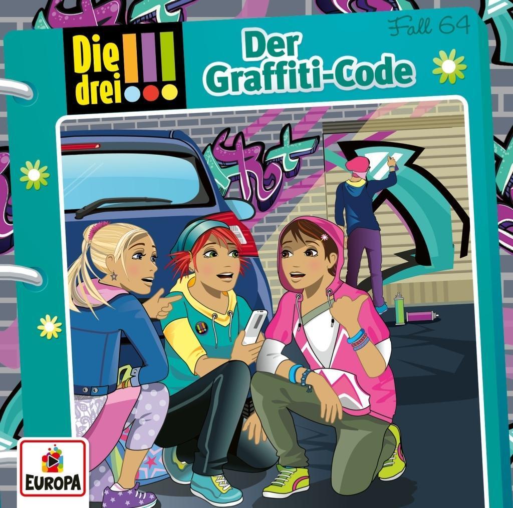 Cover: 9783803261656 | Die drei !!! 64: Der Graffiti-Code | Kirsten Vogel | Audio-CD | 2019