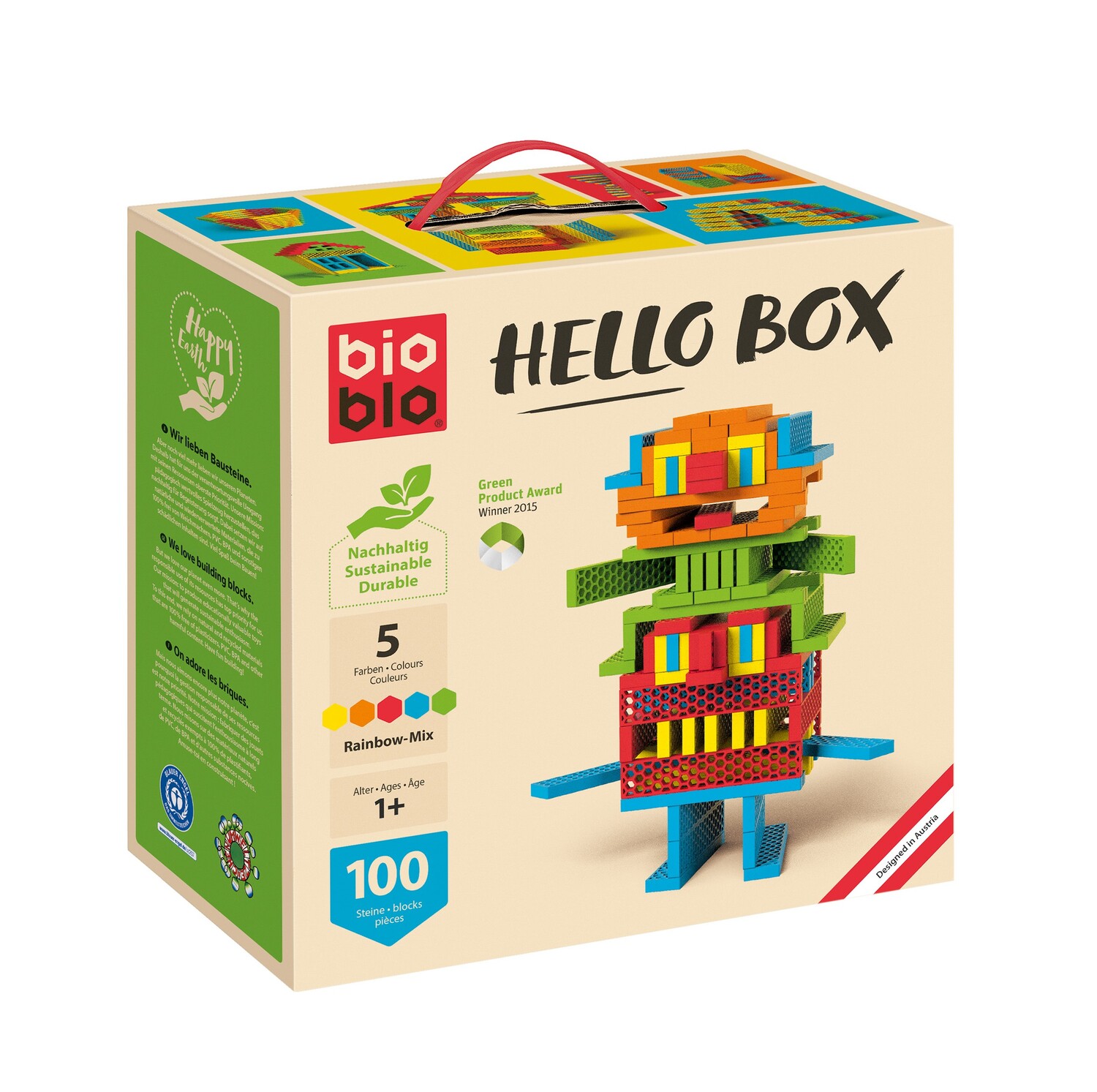 Cover: 9120071640255 | Hello Box Multi Mix | Spieleranzahl: 1, Kinderspiel, 100 Steine,