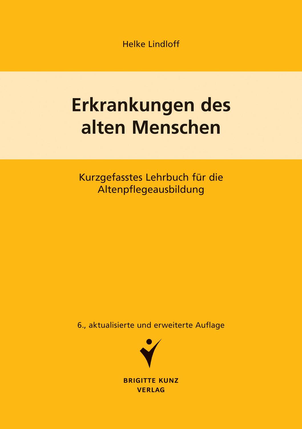 Cover: 9783899938494 | Erkrankungen des alten Menschen | Taschenbuch | Deutsch | 2017