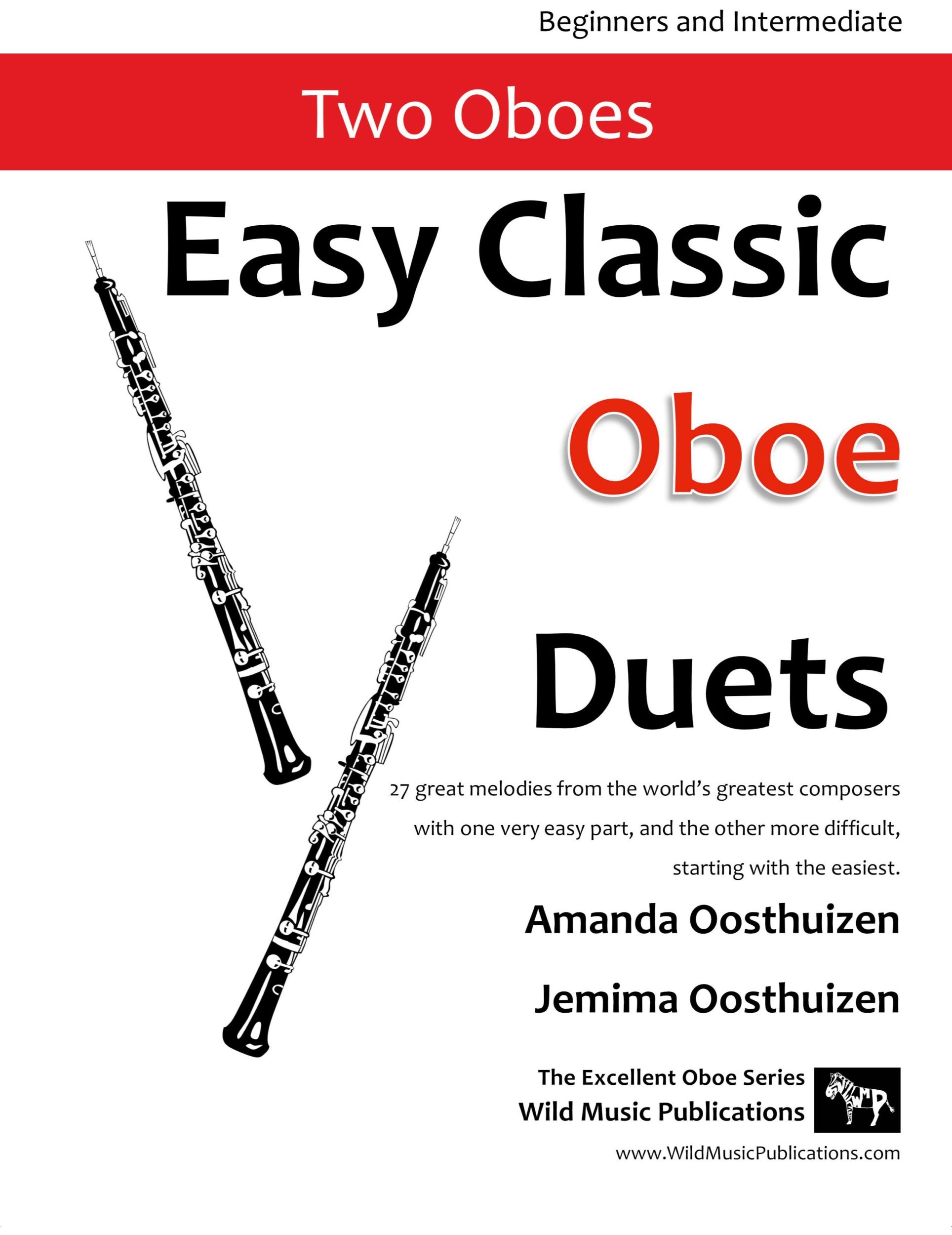 Cover: 9781914510007 | Easy Classic Oboe Duets | Amanda Oosthuizen (u. a.) | Taschenbuch