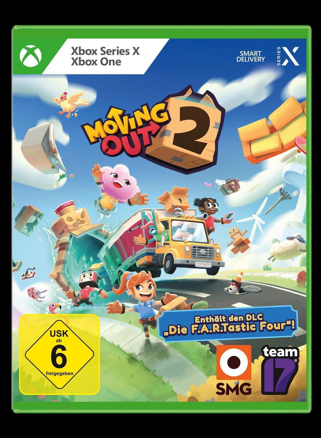 Cover: 5056208819499 | Moving Out 2 (XBox 2) | Blu-ray Disc | Deutsch | 2023